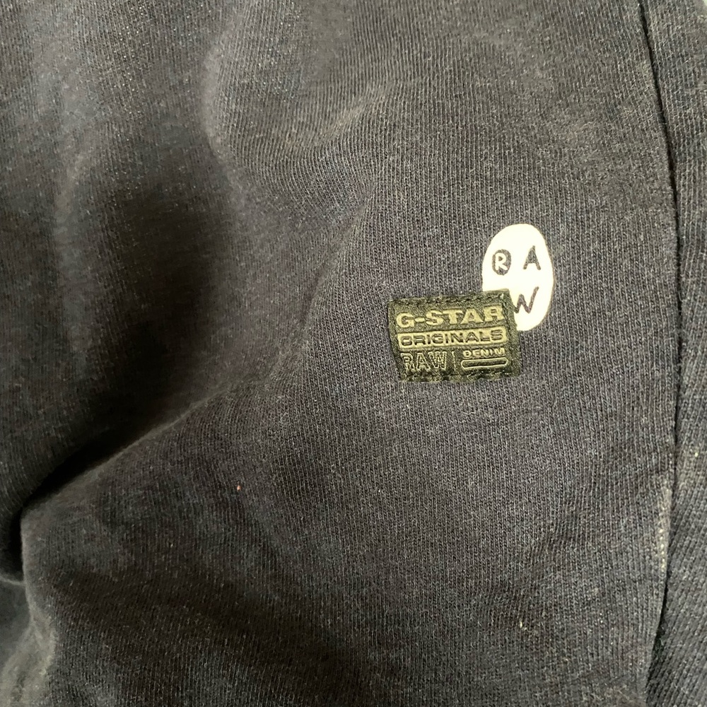 G Star Raw Navy Blue Sweater